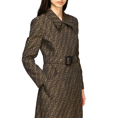 fendi women' s trench coats